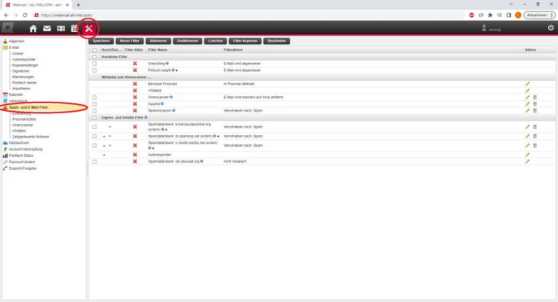 Datei:WebmailSpamfilter.jpg